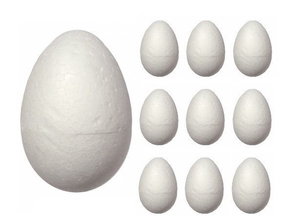 jajka styropianowe stojące  12cm 6szt.  | BJS-12
