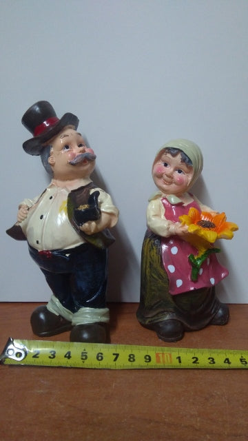 figurka 2szt BABCIA/DZIADEK FIB-18081