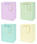 torba prezentowa 12szt.  QPM-124 Ogólne (tłoczone) 18 x 10 x 23cm (z650)