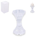 świecznik na nóżce szklany 11cm.  CHSO119001