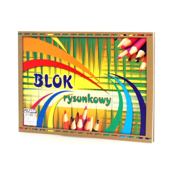 blok rysunkowy 10szt. BIAŁY A4/20K