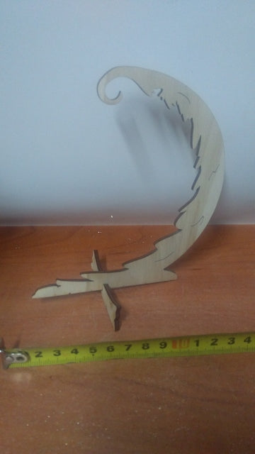 stojak drewno na bombkę  14 x 10,5 cm   | BN6W1