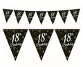 girlanda papierowa Beauty&Charm z flagami "18", 28x270 cm GP-GF18