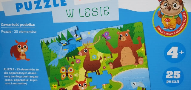 puzzle 25el W LESIE 46x32cm