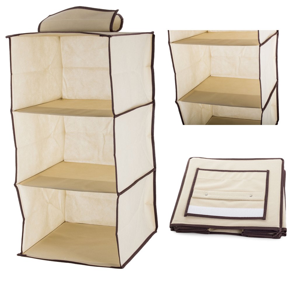 organizer do szafy wisząca półka z 3 półkami  60cm 01333