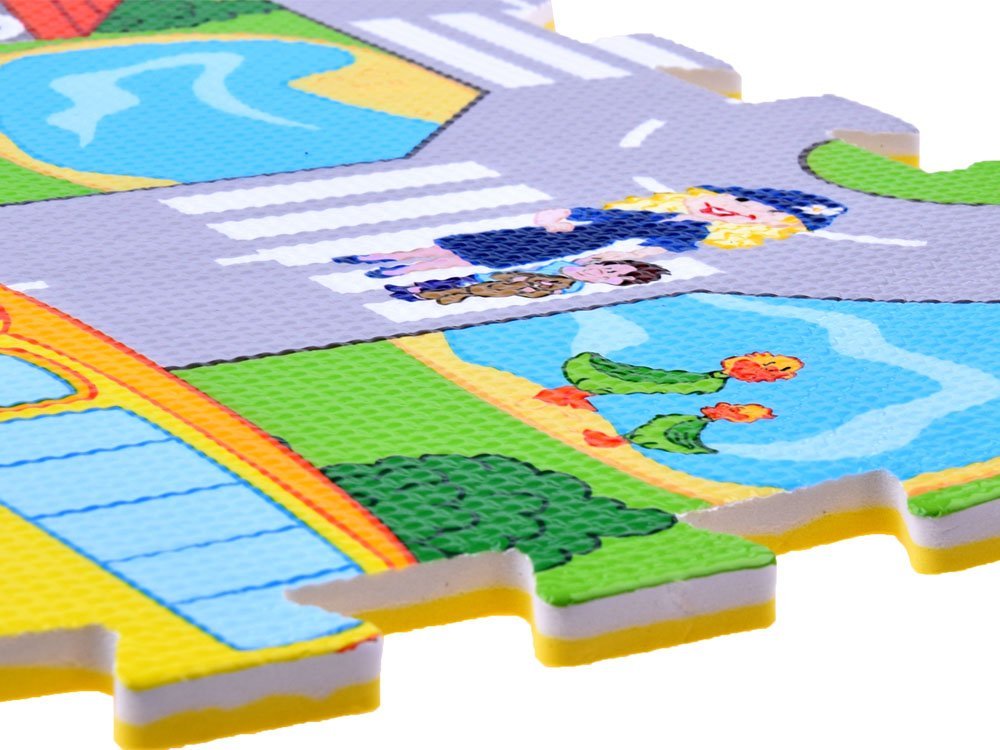 puzzle podłogowe ULICA piankowe EVA | ZA2510
