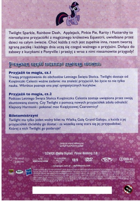 MY LITTLE PONY PRZYJAŹŃ TO MAGIA 1