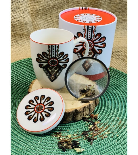 kubek z zaparzaczem 420ml PARZENICA