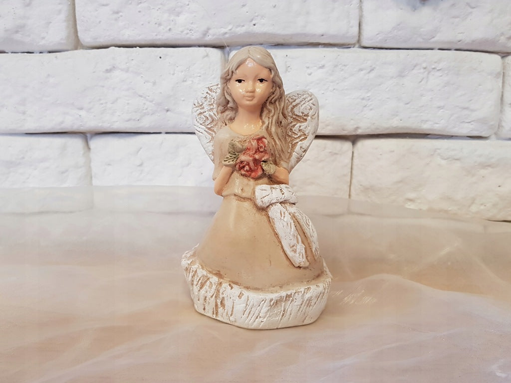 figurka anioł Balladyna dekorowana 14,5cm