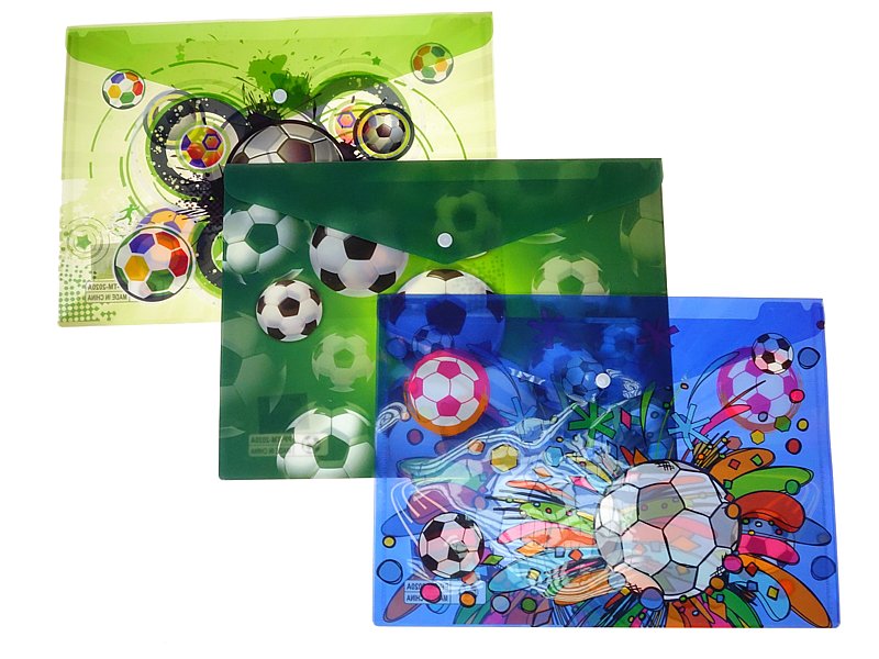 teczka A4 plastikowa zapinana nitem 12szt. 36x26cm