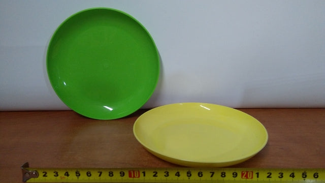 podstawka pod doniczkę fi-15 ŻÓŁTA/ZIELONA 10szt.