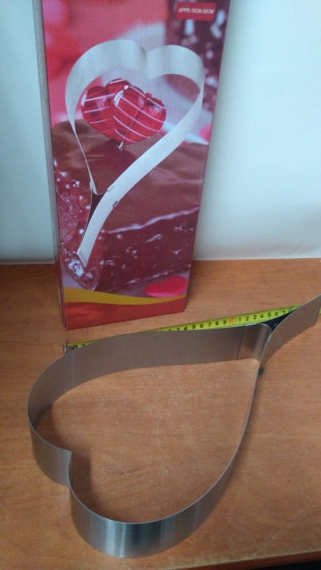 Forma regulowana do ciasta tort serce 16-30 cm  MB11785