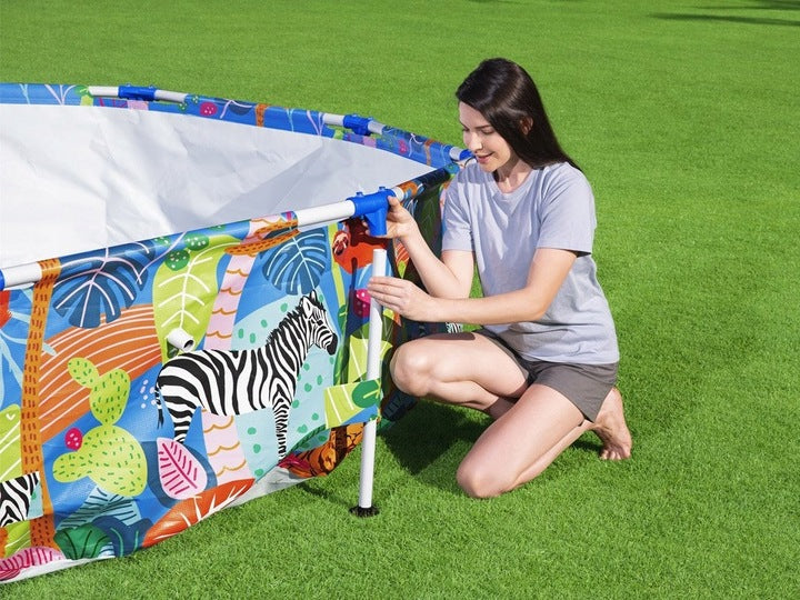basen stelażowy Safari 305x66cm Bestway | 56985