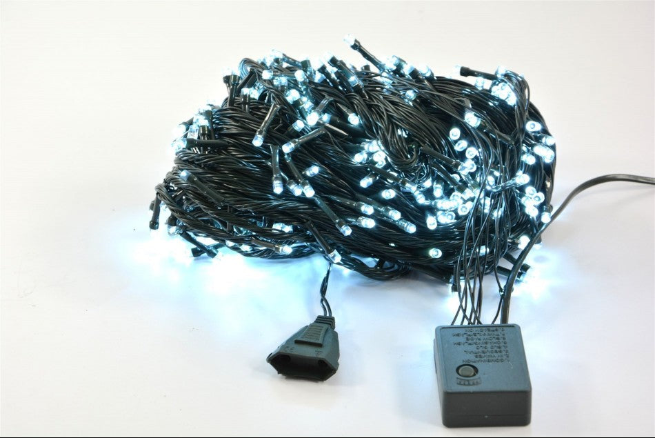 lampka choinkowa 500 led biała zimna