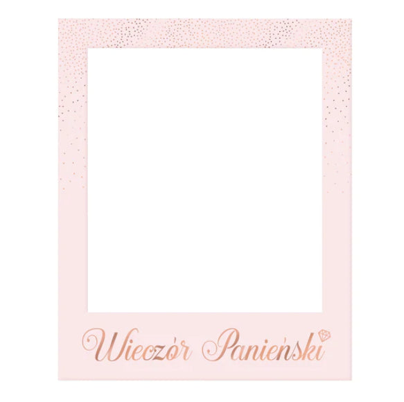 ramka do zdjęć Wieczór Panieński rosegold DIY