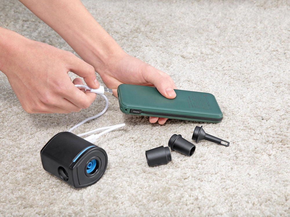 elektryczna pompka powietrza USB + końcówki 62289 Bestway