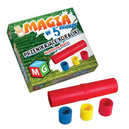 magiczne sztuczki Magia w 5 minut- Przenikające koraliki
