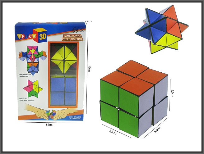 łamigłówka przestrzenna TRICK 3D
