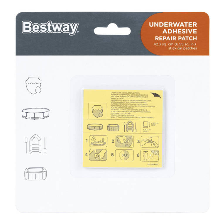 zestaw naprawczy łatki wodoodporne Bestway  | 62091