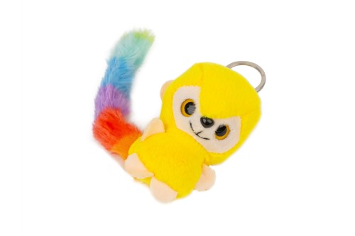 brelok lemur kolorowy ogon  12szt.    B-2372