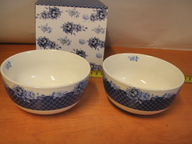 miseczki ceram. salaterki 2szt. 13cm  MADELINE | TPB251-BW154B