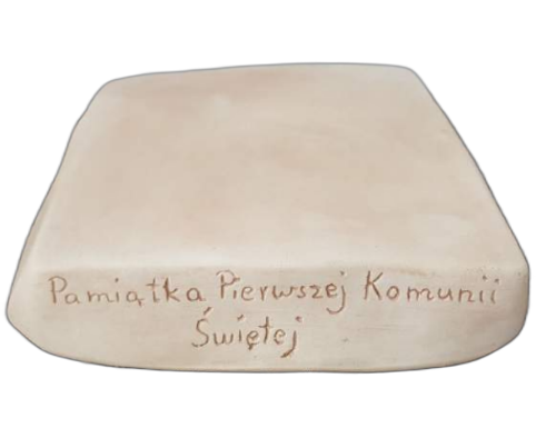 podstawka/podstument Pamiątka Komunii Świętej 15x15cm