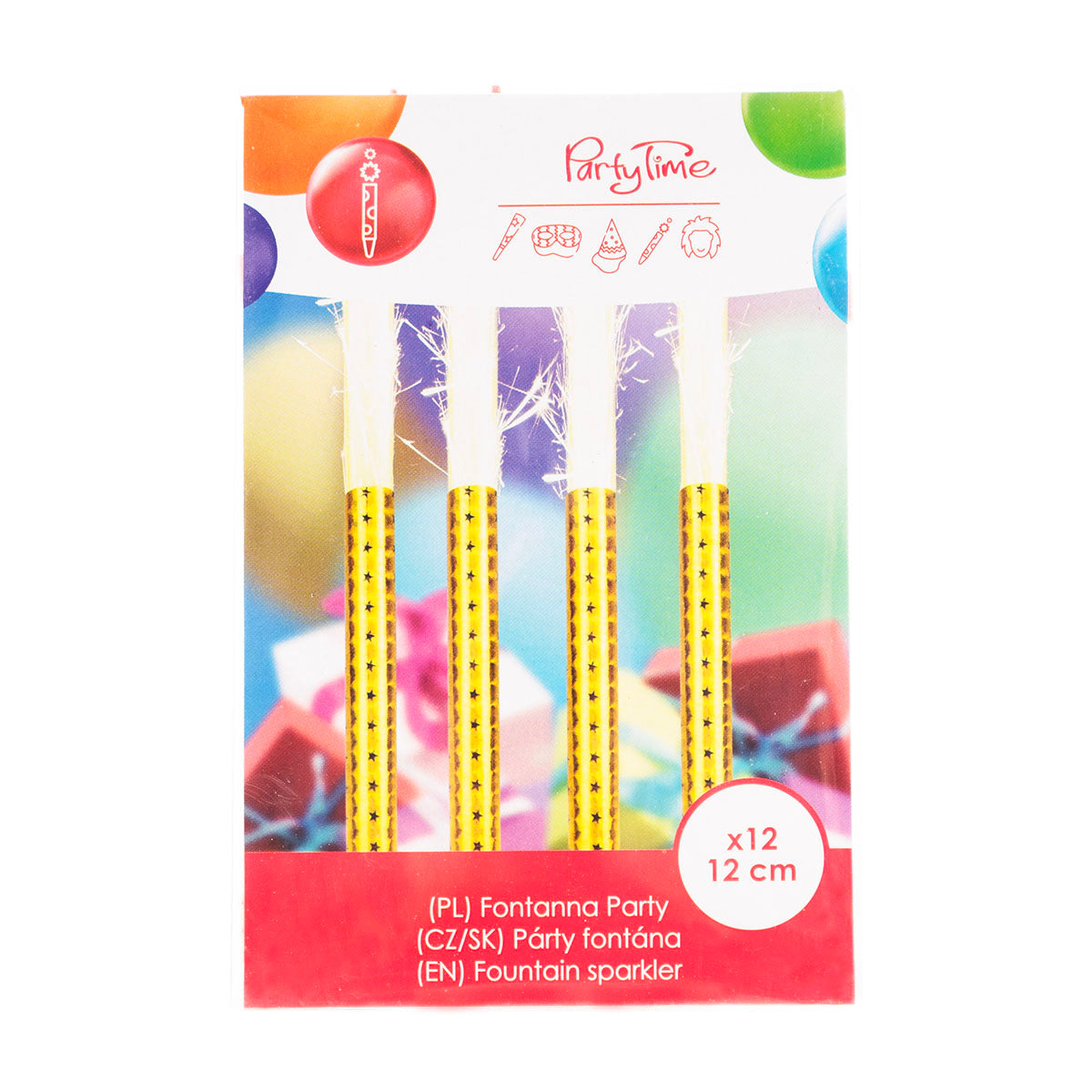 fontanna party 12 cm (12 szt.) D7170