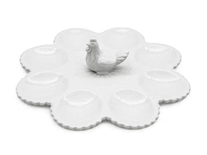 talerz ceramiczny do jajek 23cm TR-24-408