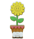 kwiatek drewniany w doniczce MAMA   23 x 10 cm.    | P406