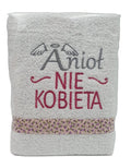 ręcznik ANIOŁ NIE KOBIETA