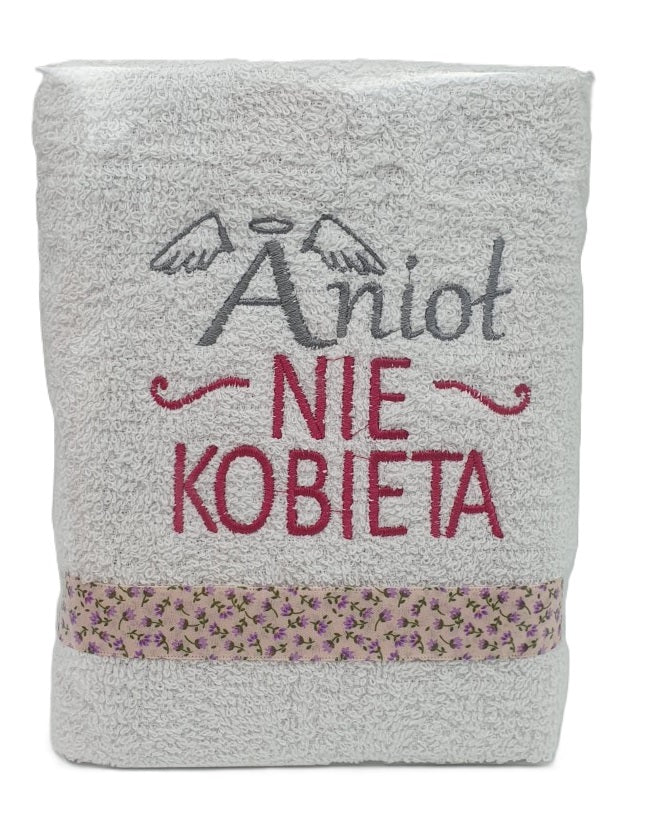 ręcznik ANIOŁ NIE KOBIETA