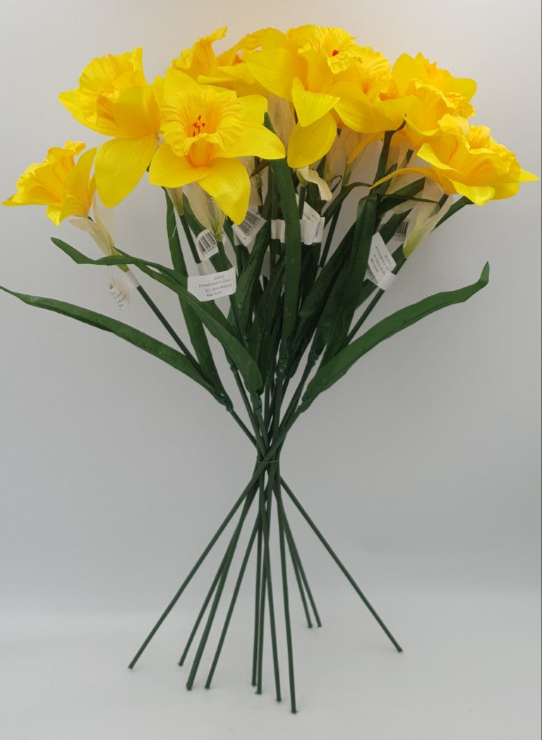 kwiat żonkil 60 cm -  12 szt.   M92561