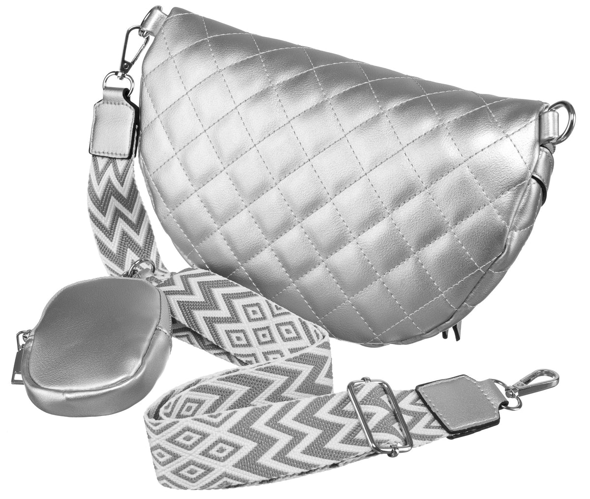 saszetka nerka R-NER-6-2953 SILVER