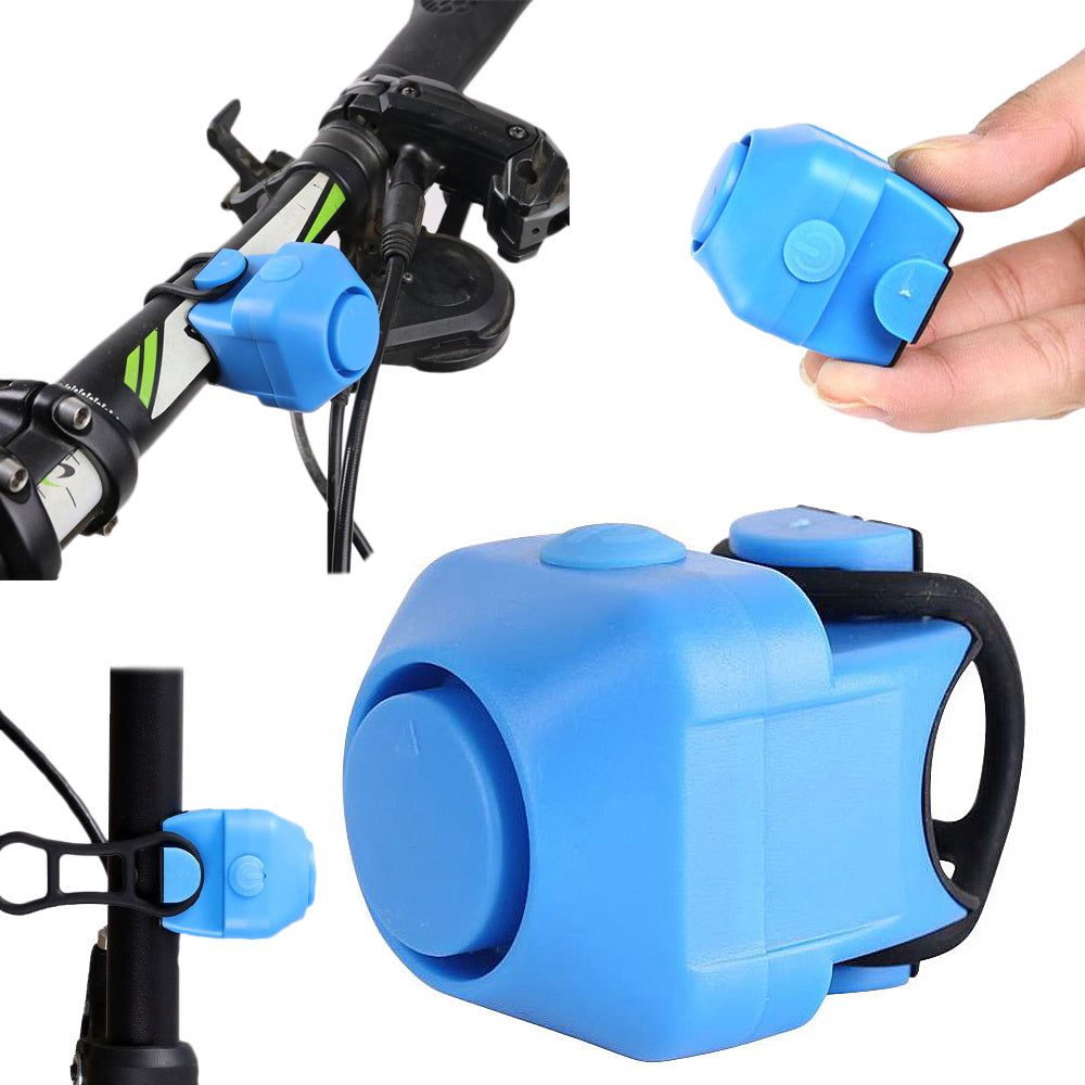 dzwonek rowerowy klakson elektroniczny głośny 130 db syrena na rower alarm 14398_N