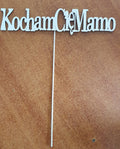 napis na piku 4szt  Kocham Cię Mamo