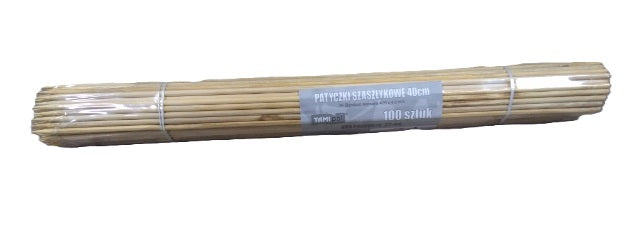 patyki 100szt do szaszłyków 40cm 27-04