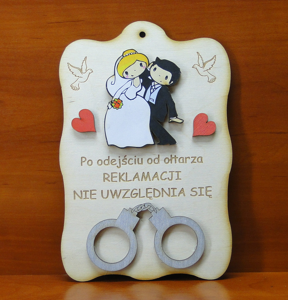 deska reklamacja  21 x 14 cm   | P425