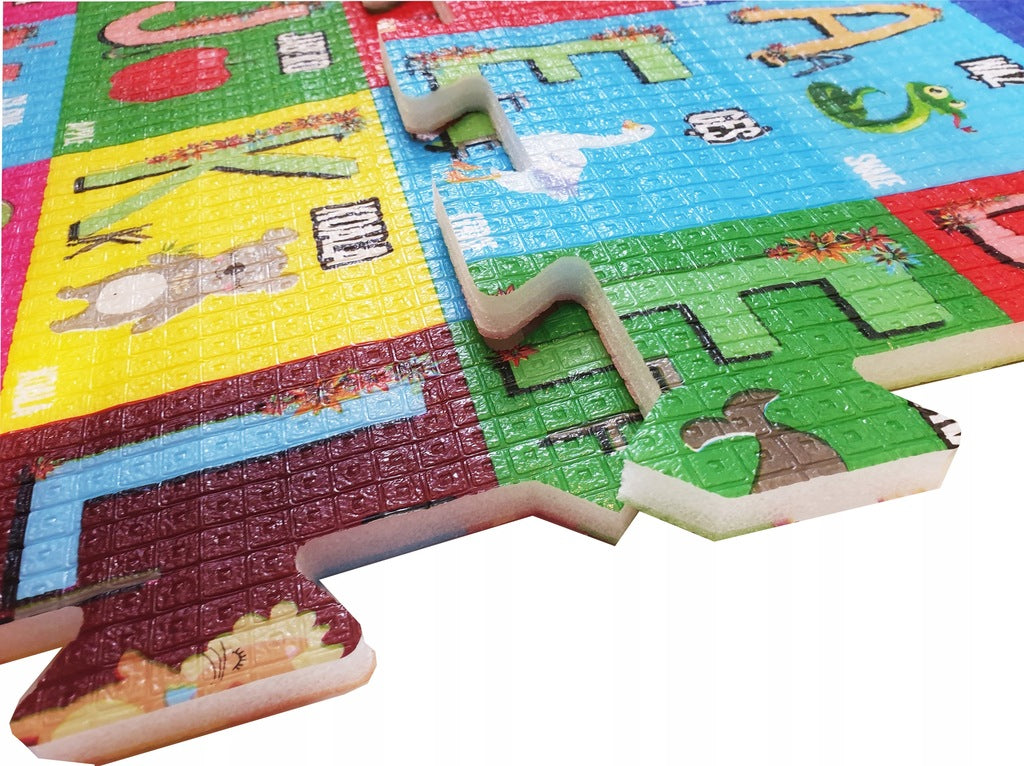puzzle piankowe 60x60cm x grubość  1cm  XXL 6 arkuszy