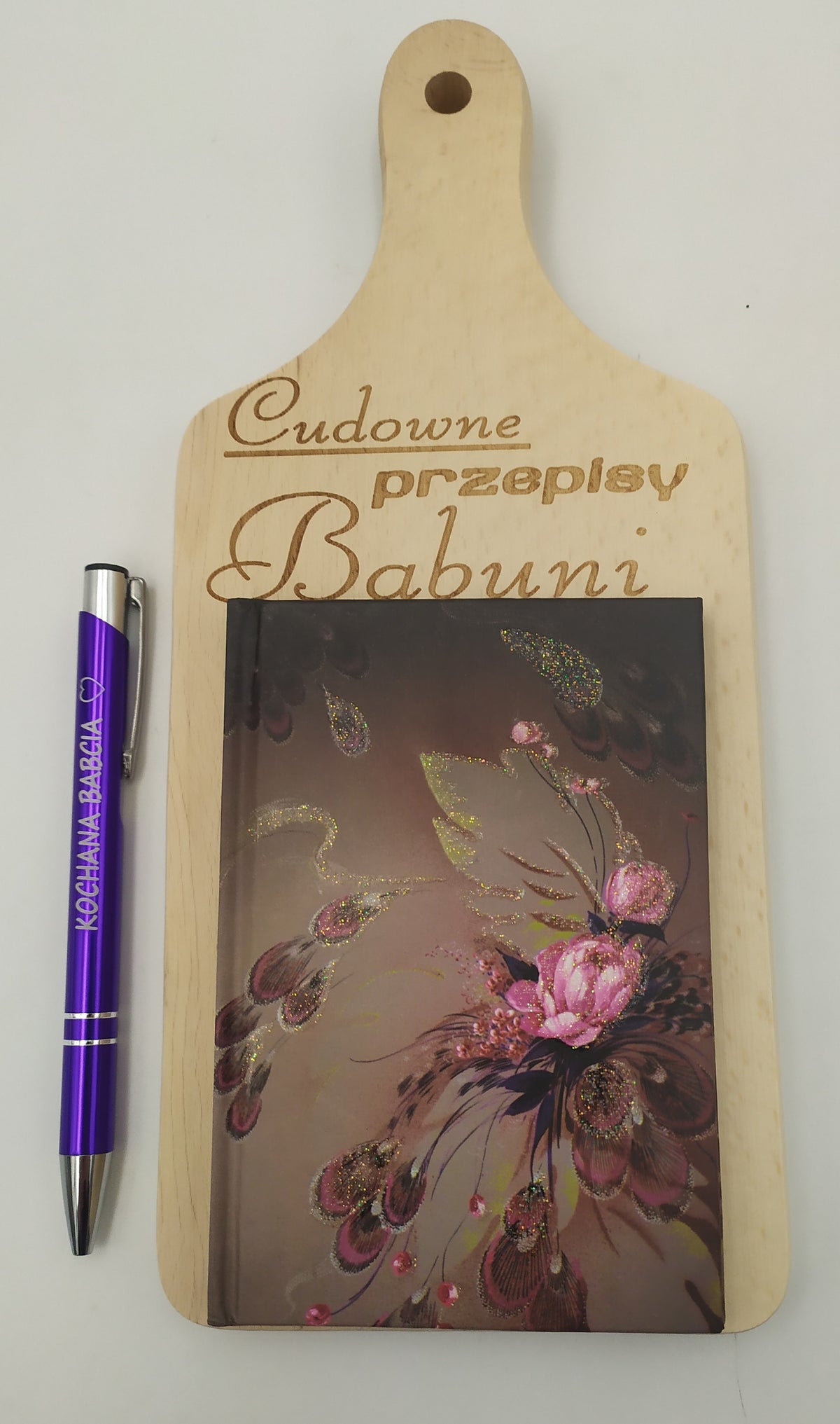 deska + notes długopis BABCIA 28cm  P1098