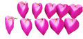 kalie wyrobowe główki 10 kwiatów fioletowe