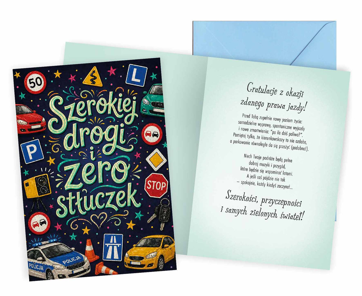 karnet prawko Szerokiej drogi PR-599