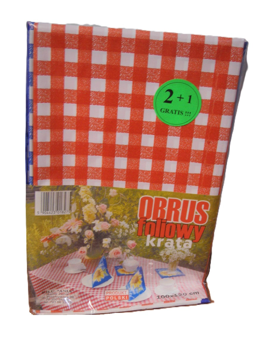 obrus foliowy 100x120 2+1
