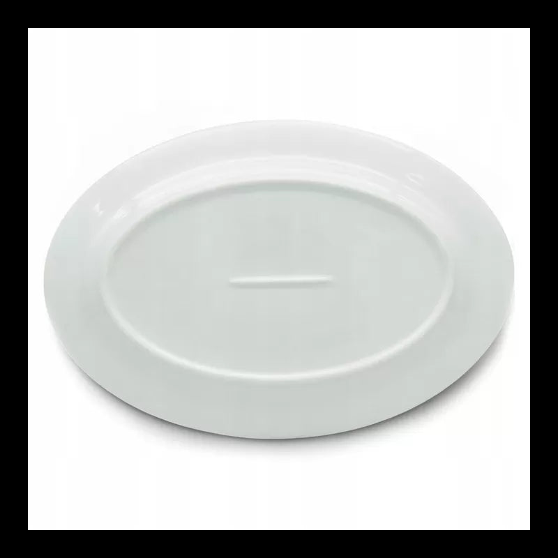 półmisek 24cm na przekąski talerz do serwowania wędlin podstawka owalny TR-23-045