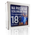 skarbonka z okienkiem 18-stka ELEGANT Chłopak 3301-EL18