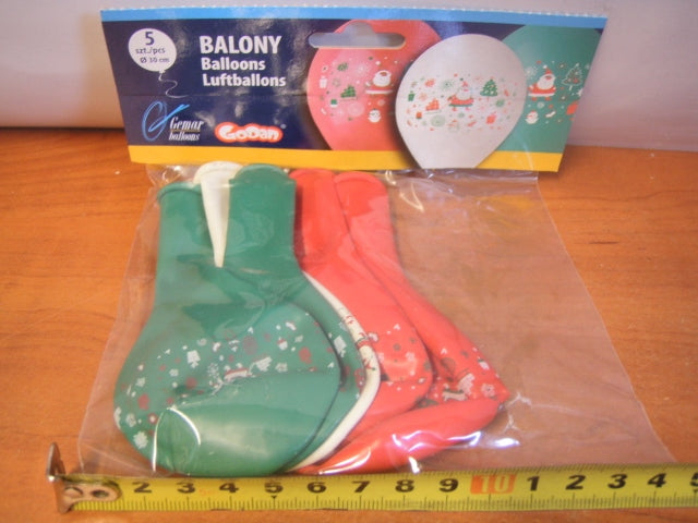 balony premium "Mikołaj  12" 5szt. GB/PG24