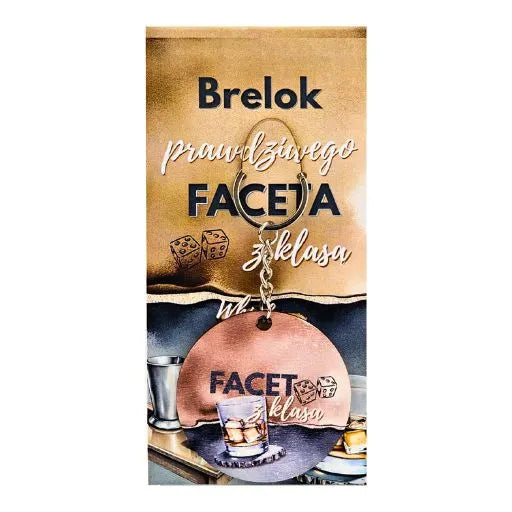 brelok dla prawdziwego faceta 3361-CH1