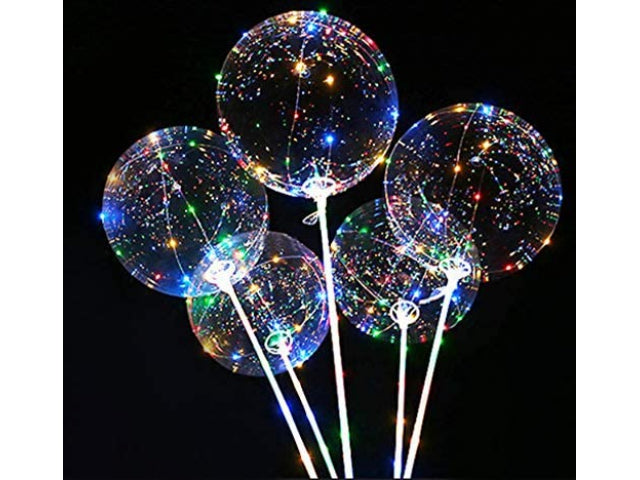 balon 10szt  led na hel okrągły    bhl500o-19