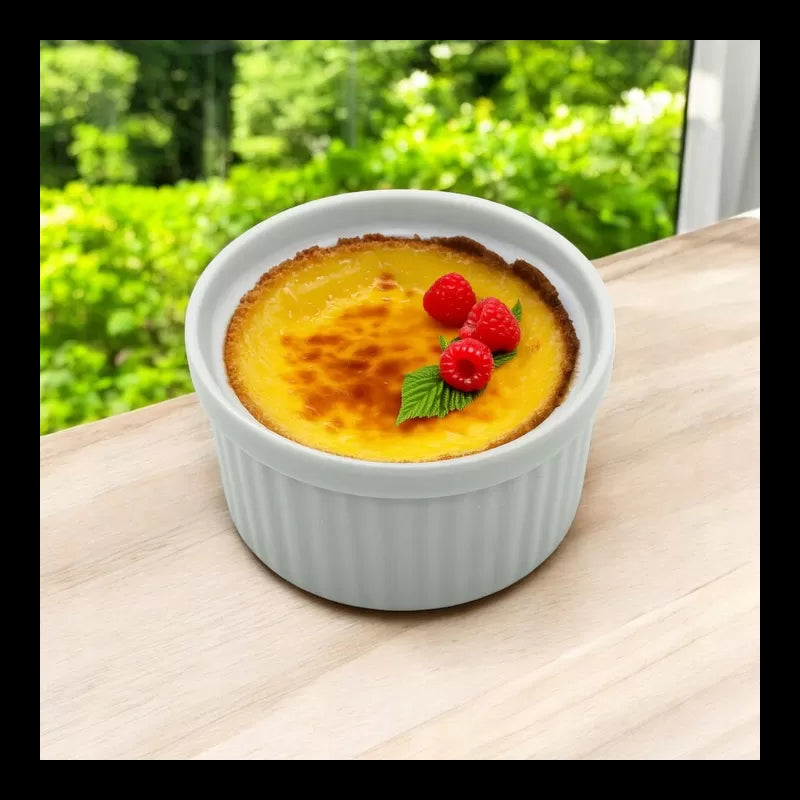 kokilka 200ml do zapiekania brulee 9cm żaroodporna miseczka miska pojemnik TR-16-1215A