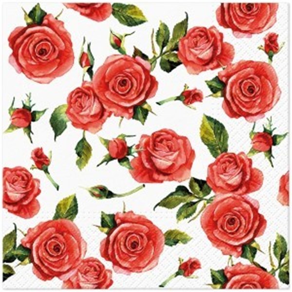 serwetki 33 x 33 cm Rosy style 20szt. 70-19