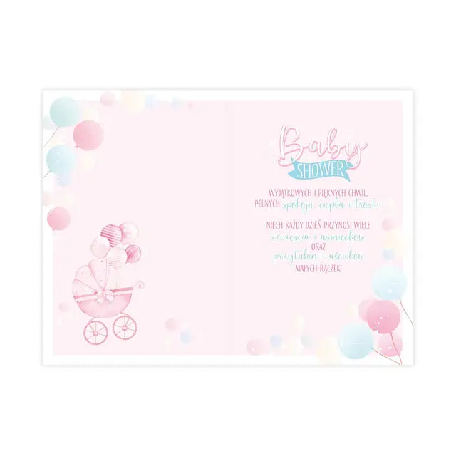 kartka B6 Baby Shower - 3
